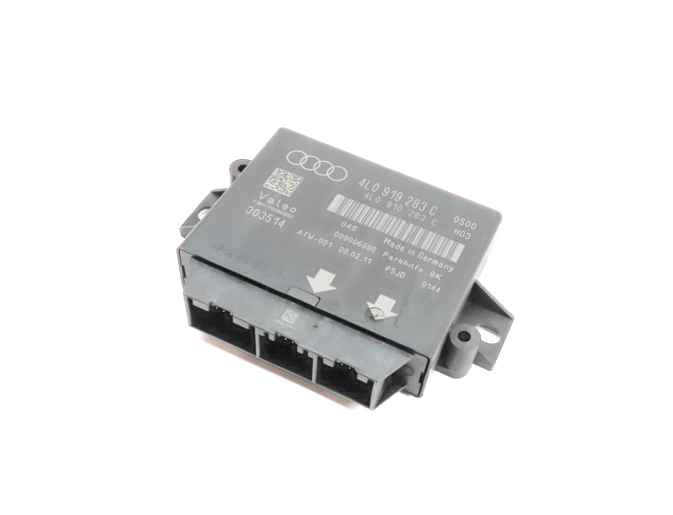 2007-2012 AUDI A6 S6 Q7 (C6 4L) PDC PARKING PARK DISTANCE SENSOR CONTROL MODULE — exact item pictured
